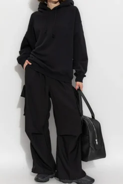 Y-3 BLACK Pants with pockets