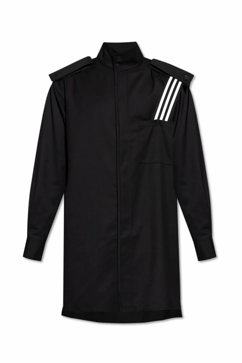 Y-3 BLACK 'RW Overshirt' jacket