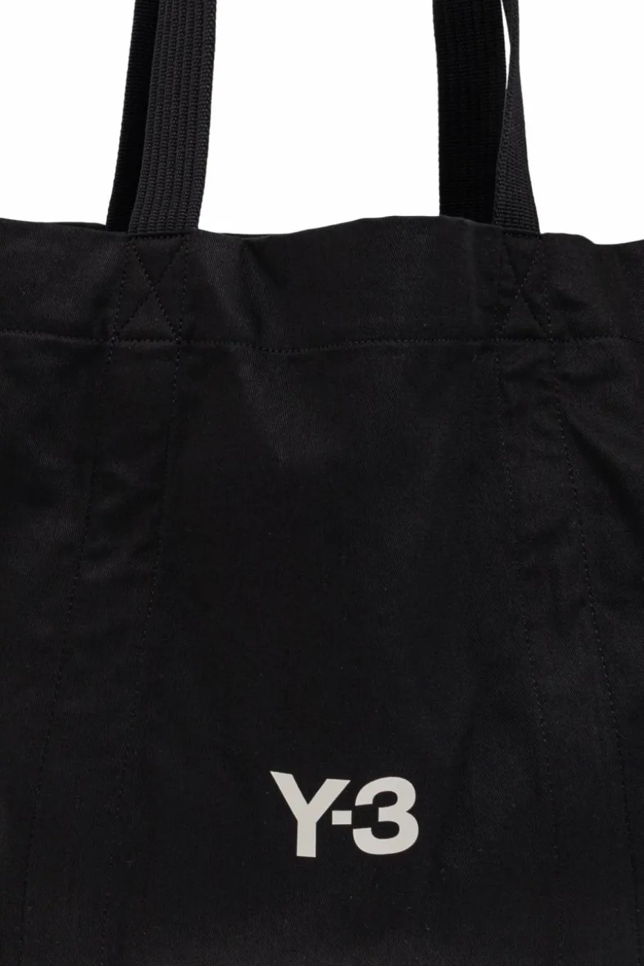 Y-3 BLACK shopper type bag