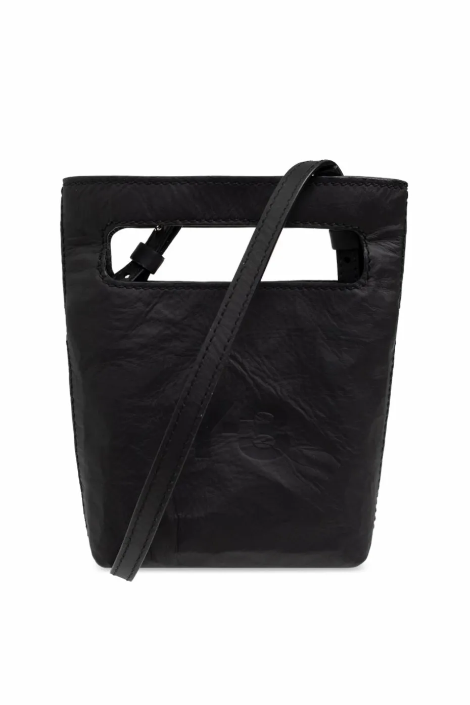 Y-3 BLACK Shoulder bag with logo
