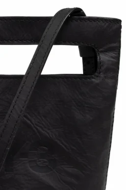 Y-3 BLACK Shoulder bag with logo