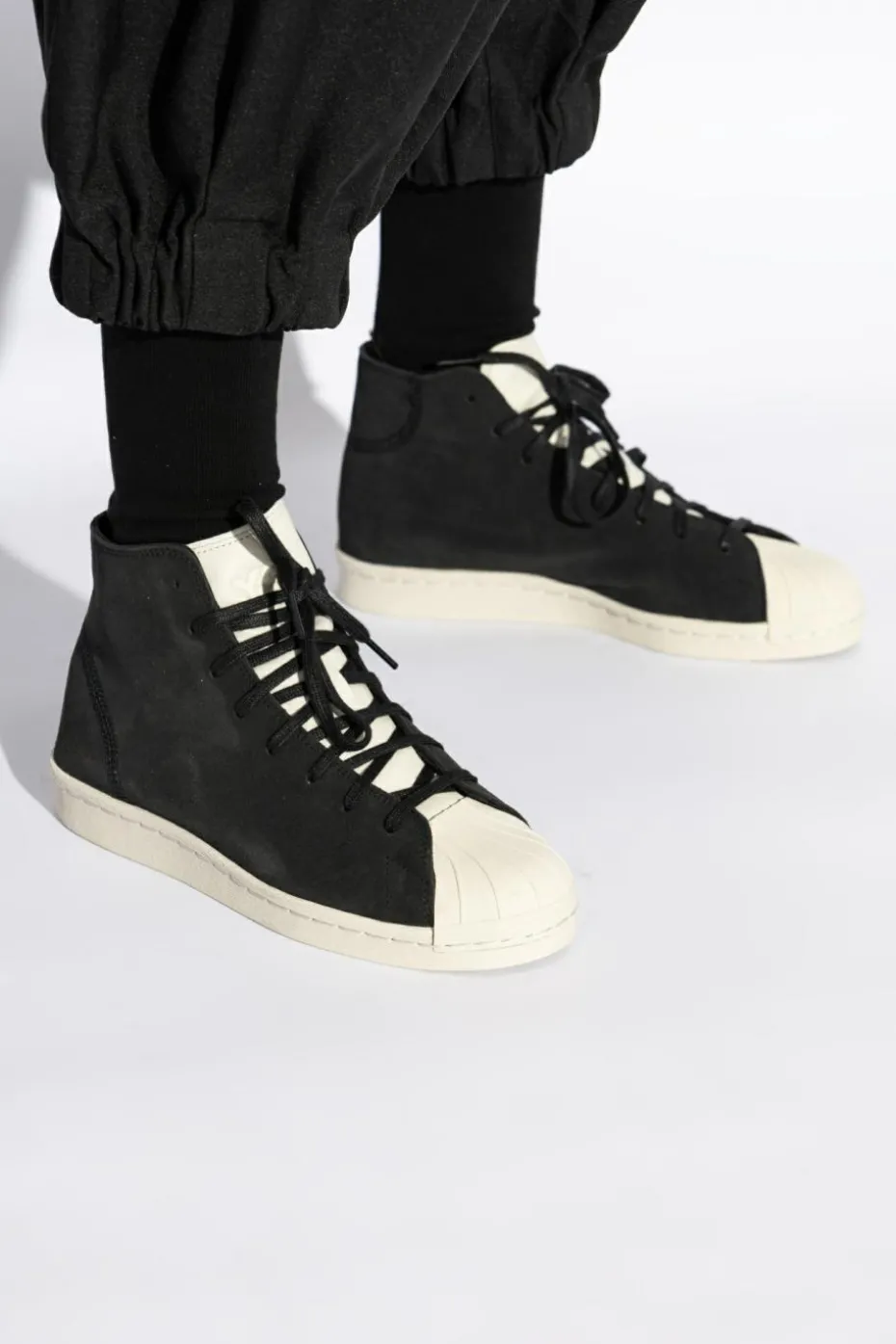 Y-3 BLACK Sneakers 'Pro Model' ankle-high