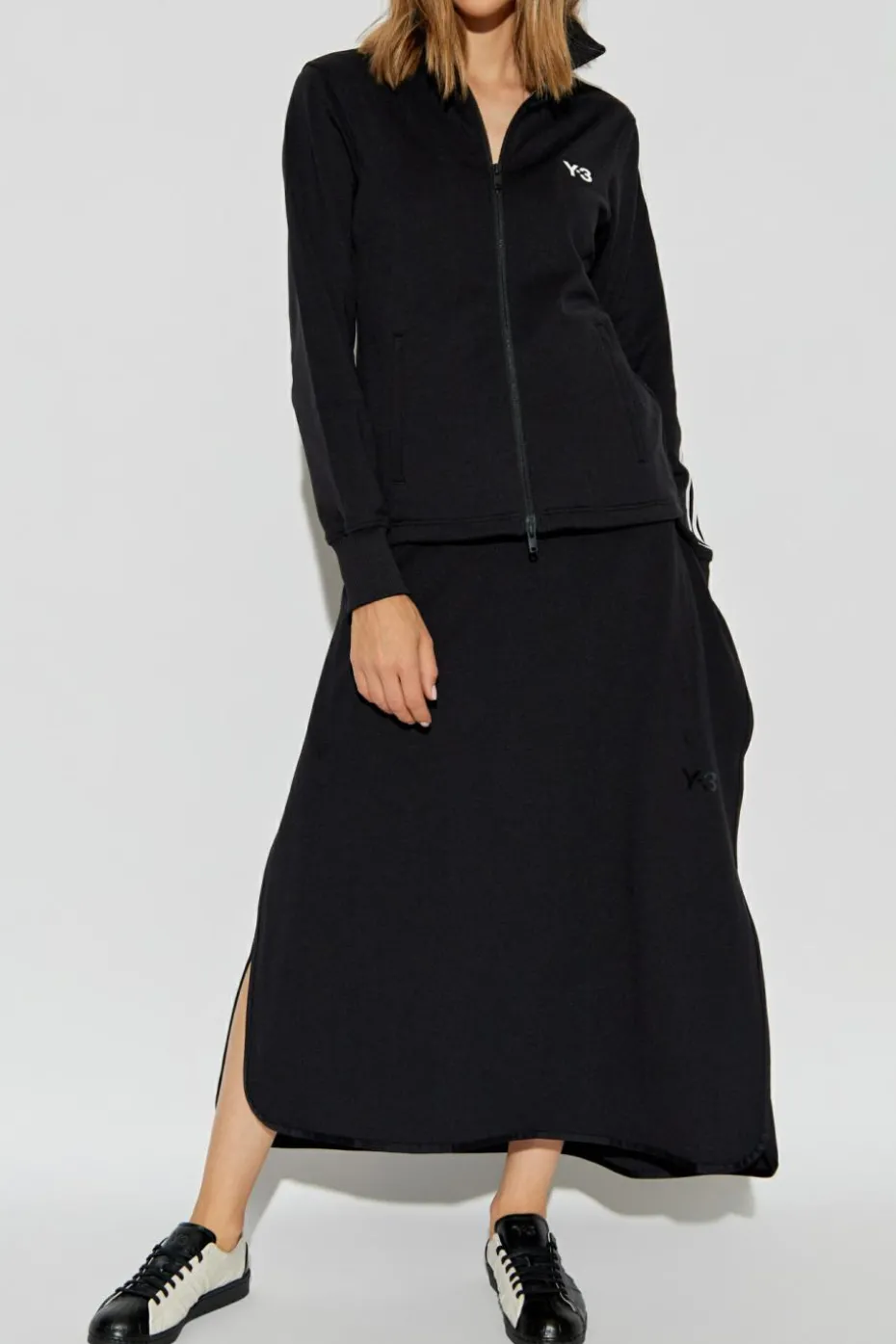 Y-3 BLACK Sweatshirt with Collar