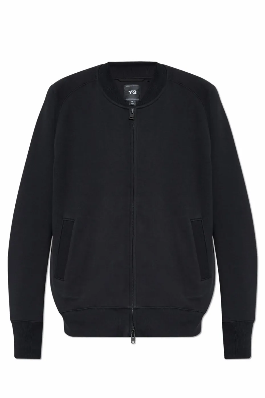Y-3 BLACK "Track" sweatshirt