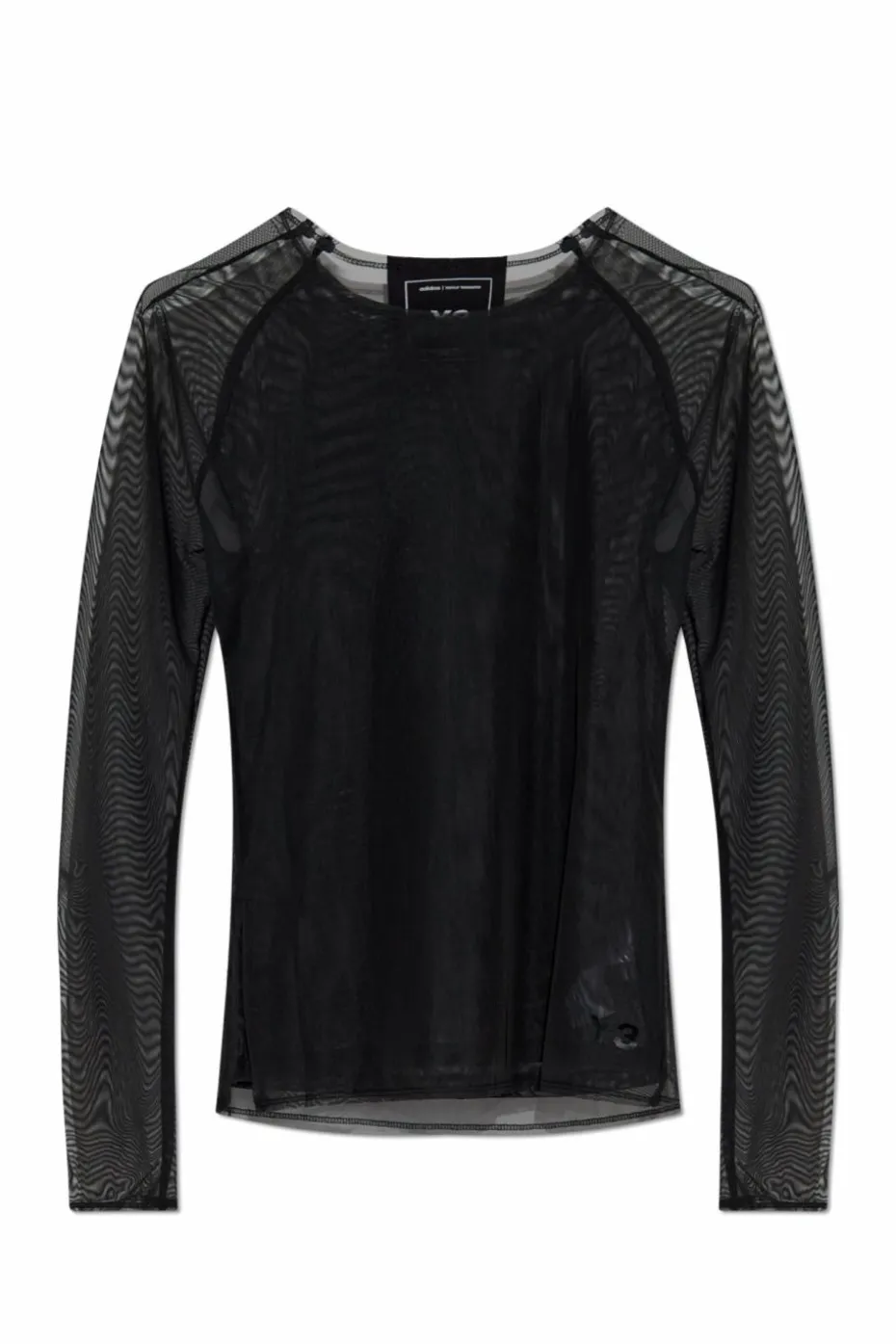 Y-3 BLACK Transparent top