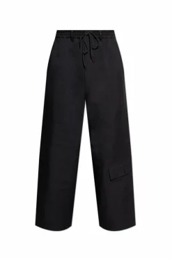 Y-3 BLACK Trousers with pockets