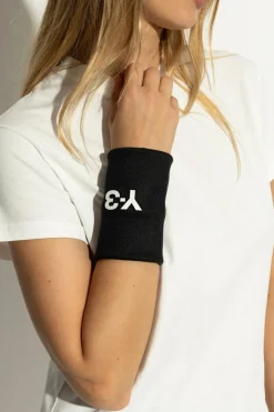 Y-3 BLACK Wristbands from the "Tennis US" collection