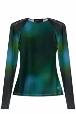 Y-3 GREEN Transparent Top