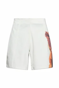 Y-3 GREY Shorts with leggings from the "Tennis US" collection