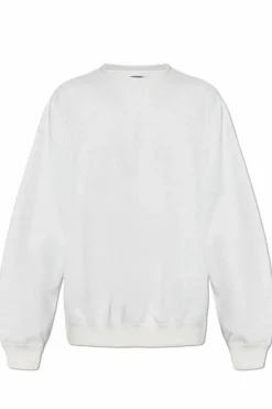 Y-3 GREY Sweatshirt with printed logo