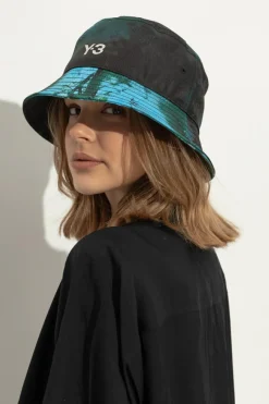 Y-3 MULTICOLOUR Hat with printed logo