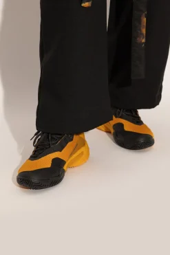 Y-3 ORANGE Sport shoes `Barricade 13 M Y-3` from the `Tennis US` collection