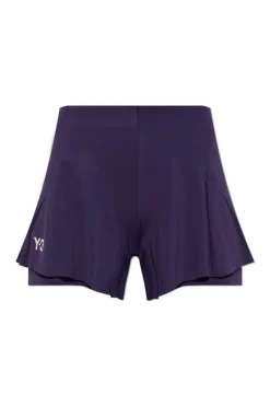 Y-3 PURPLE Shorts from the "Tennis US" collection