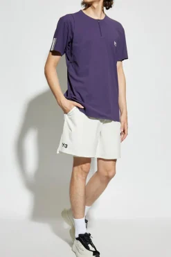 Y-3 PURPLE T-shirt from the "Tennis US" collection