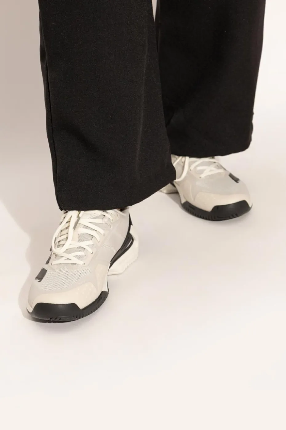 Y-3 WHITE Sports shoes "Barricade 13 M Y-3" from the "Tennis US" collection