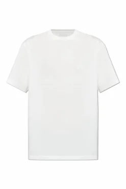 Y-3 WHITE T-shirt with printed logo