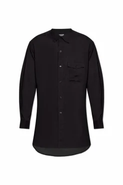 Yohji Yamamoto BLACK Shirt with pocket