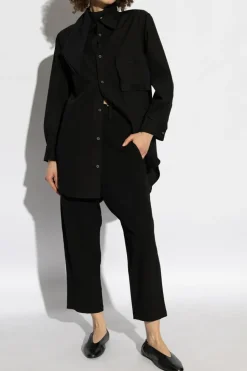 Yohji Yamamoto BLACK Wide-leg pants