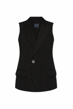 Yohji Yamamoto BLACK Wool vest