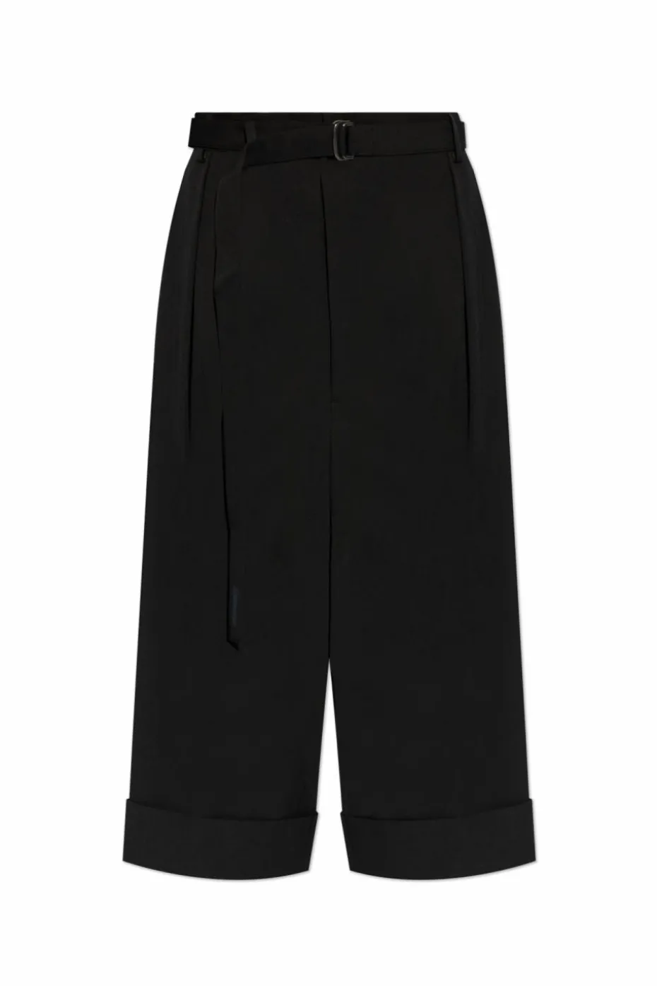 Yohji Yamamoto BLACK Wool Bermudas