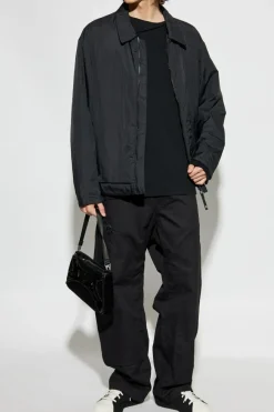 Yohji Yamamoto BLACK Wool long sleeve t-shirt