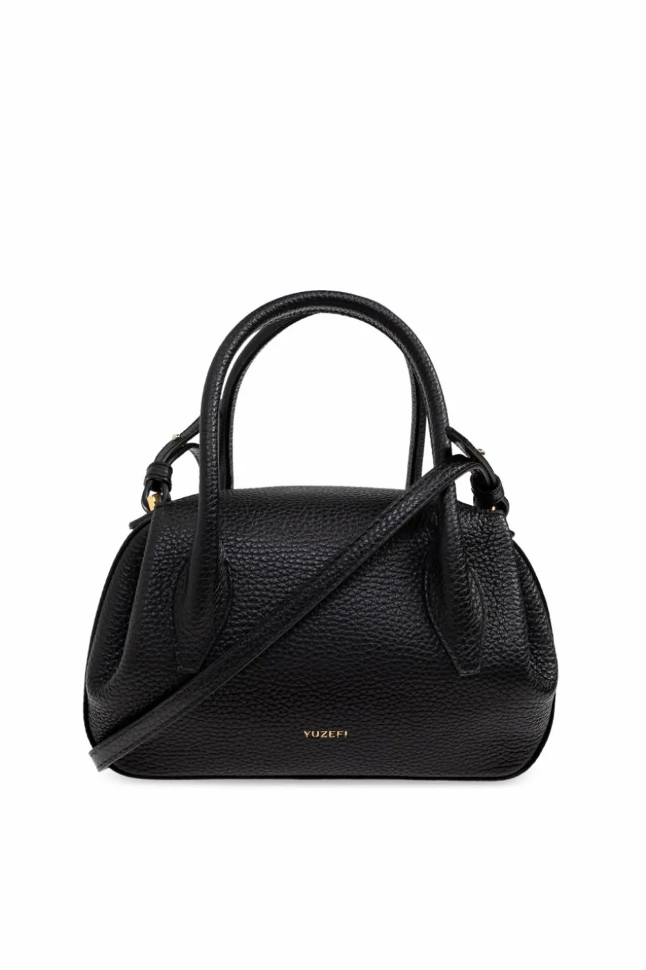 Yuzefi BLACK Handbag "Oyster Duffle Mini"