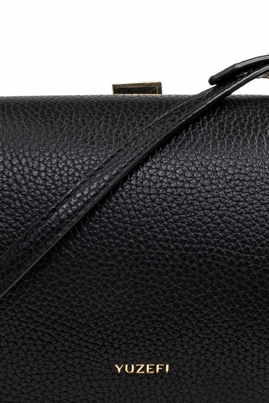 Yuzefi BLACK Shoulder bag "Oyster Mini"