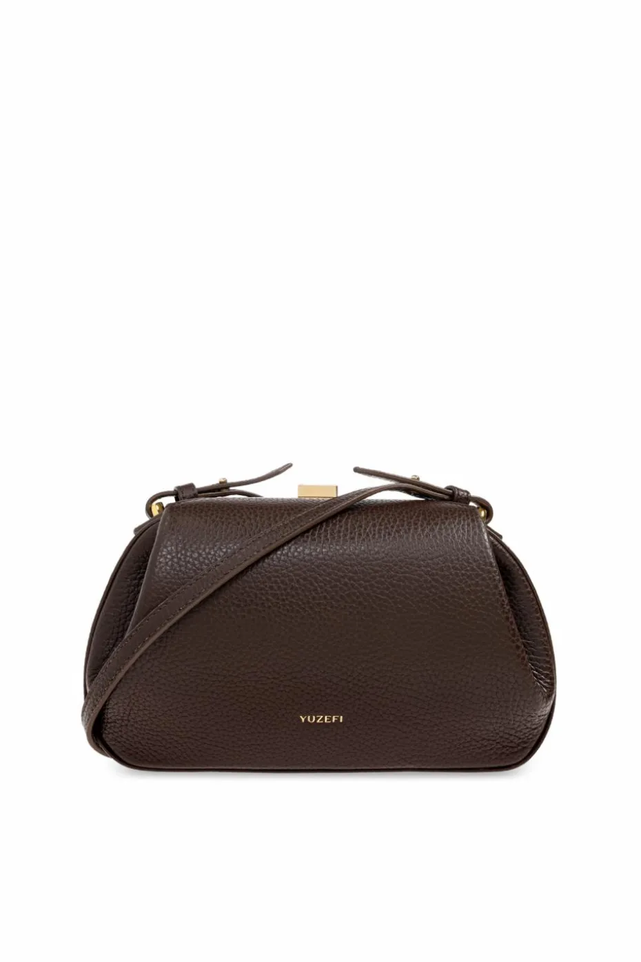 Yuzefi BROWN Shoulder bag "Oyster Mini"