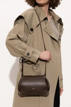 Yuzefi BROWN Shoulder bag "Oyster Mini"