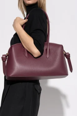 Yuzefi BURGUNDY Shoulder bag "Brioche"