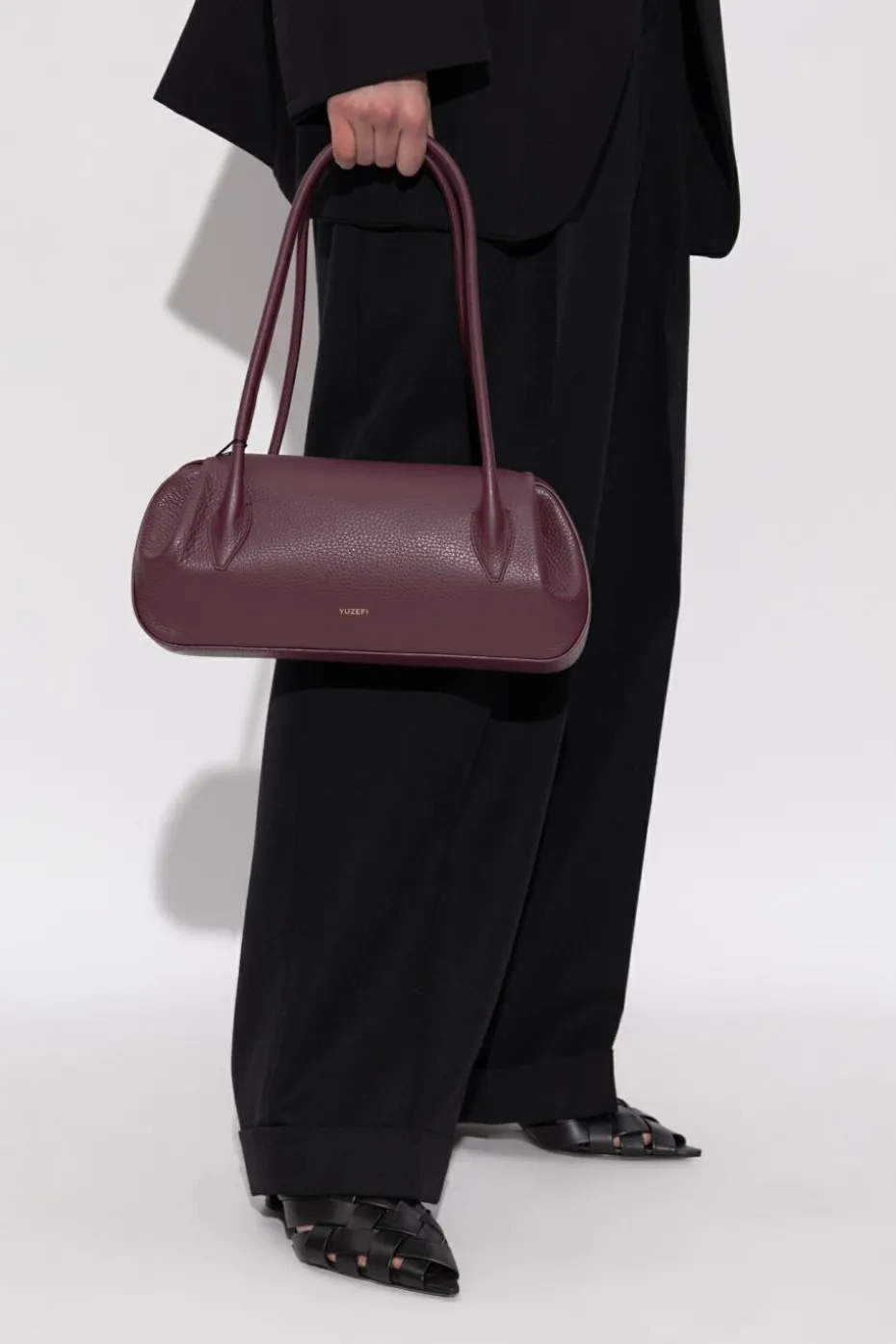 Yuzefi BURGUNDY Shoulder bag "Oyster"