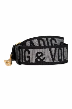 Zadig & Voltaire BLACK Adjustable bag strap