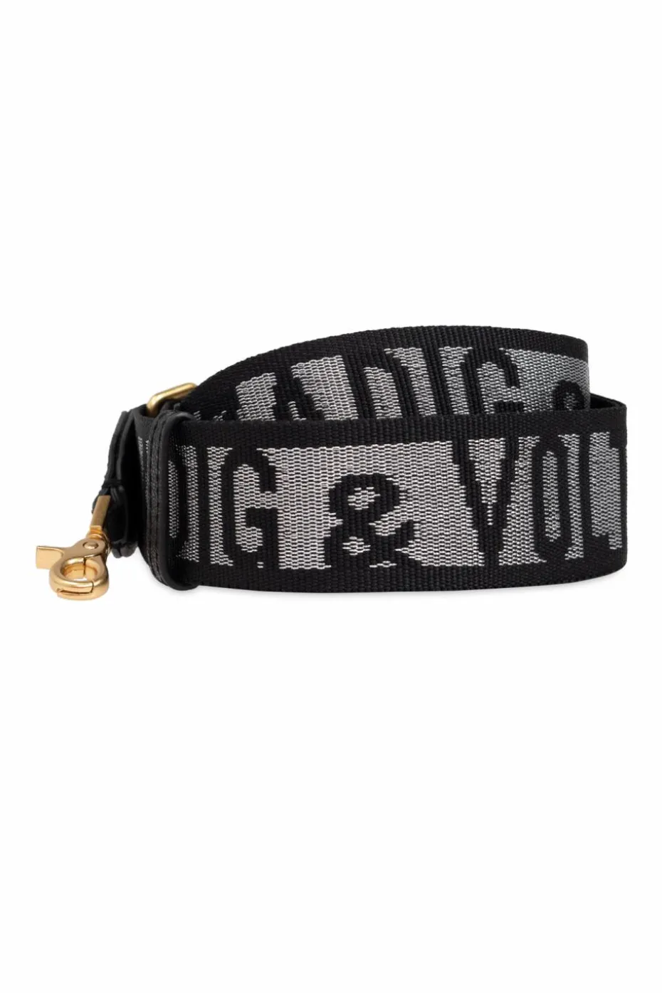 Zadig & Voltaire BLACK Adjustable bag strap