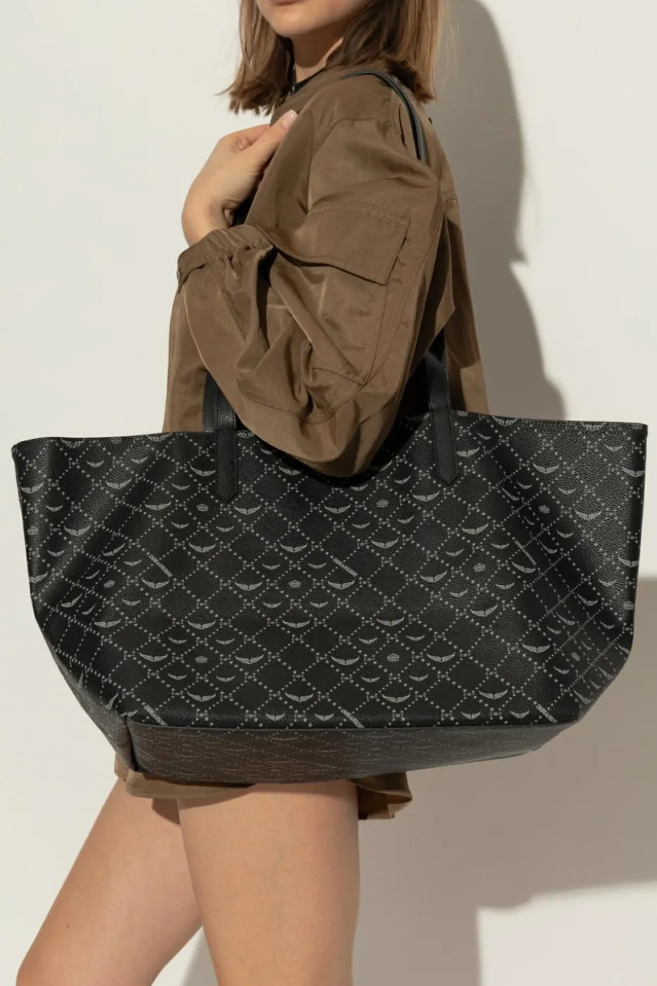 Zadig & Voltaire BLACK Bag Shopper Z XL