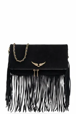 Zadig & Voltaire BLACK Clutch "Rock"