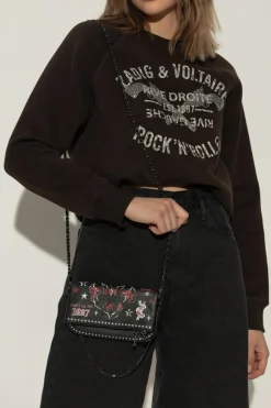 Zadig & Voltaire BLACK Clutch "Rock Nano"