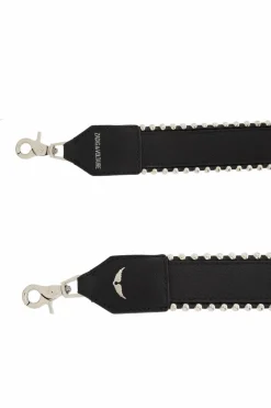 Zadig & Voltaire BLACK Leather bag strap