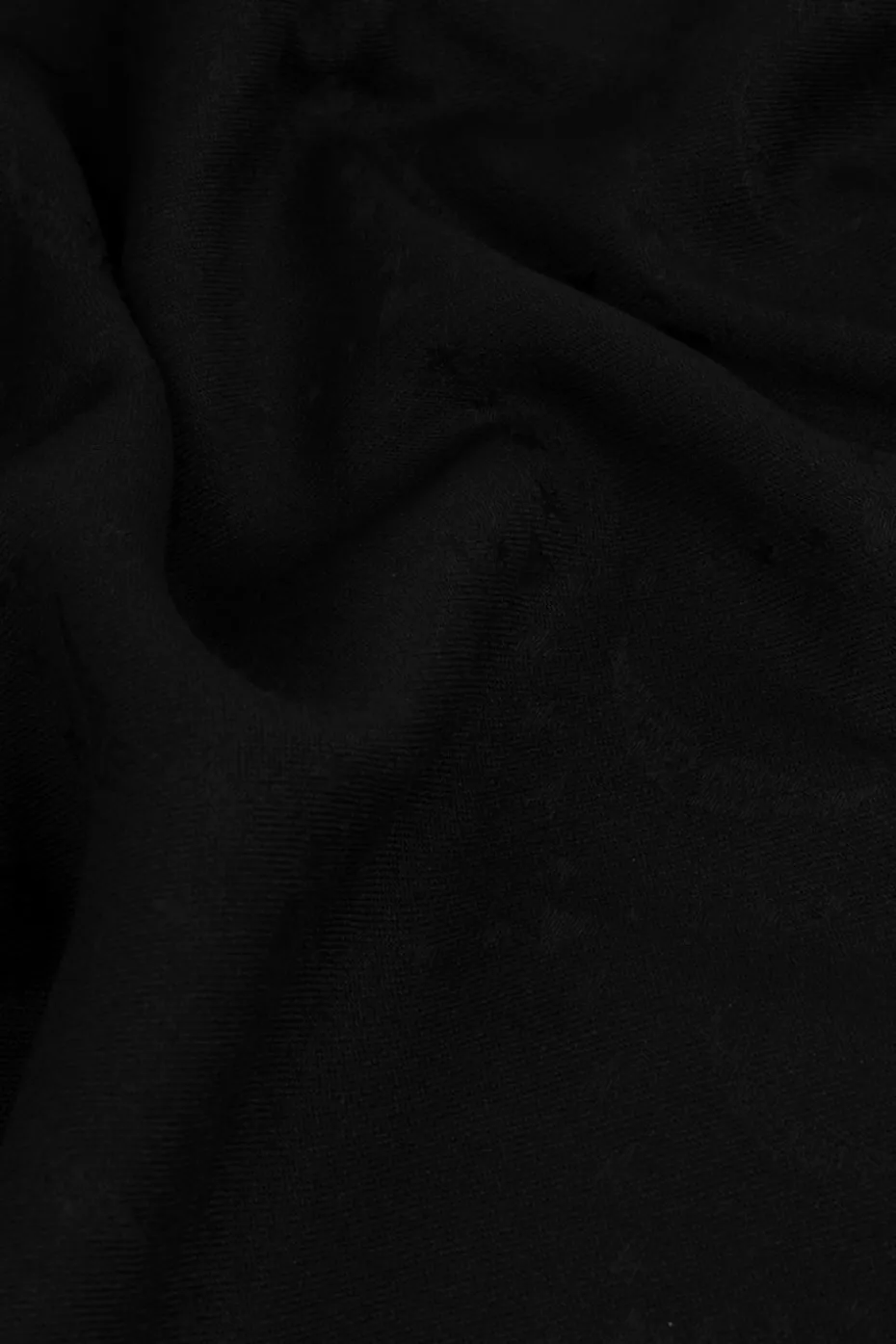 Zadig & Voltaire BLACK Scarf with monogram ‘Glenn’