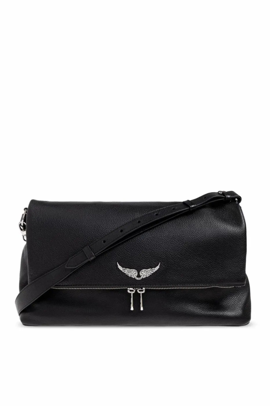 Zadig & Voltaire BLACK Shoulder bag with logo