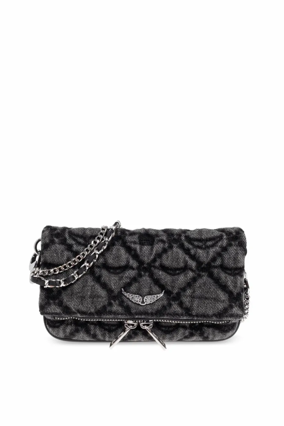 Zadig & Voltaire BLACK Shoulder bag "Rock Nano"