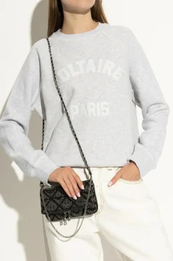 Zadig & Voltaire BLACK Shoulder bag "Rock Nano"