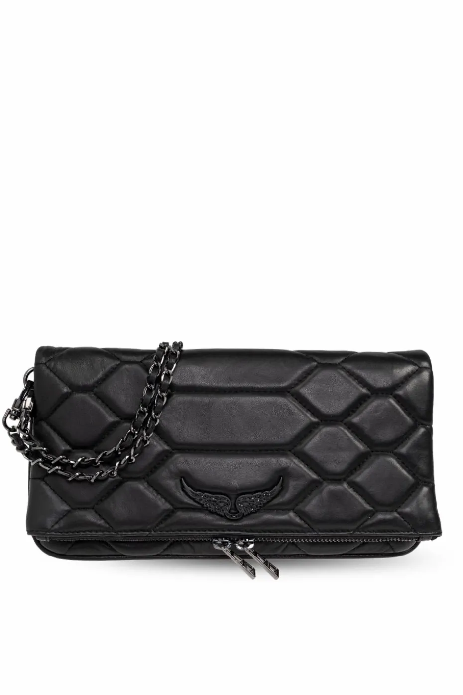 Zadig & Voltaire BLACK Shoulder Bag 'Rock'
