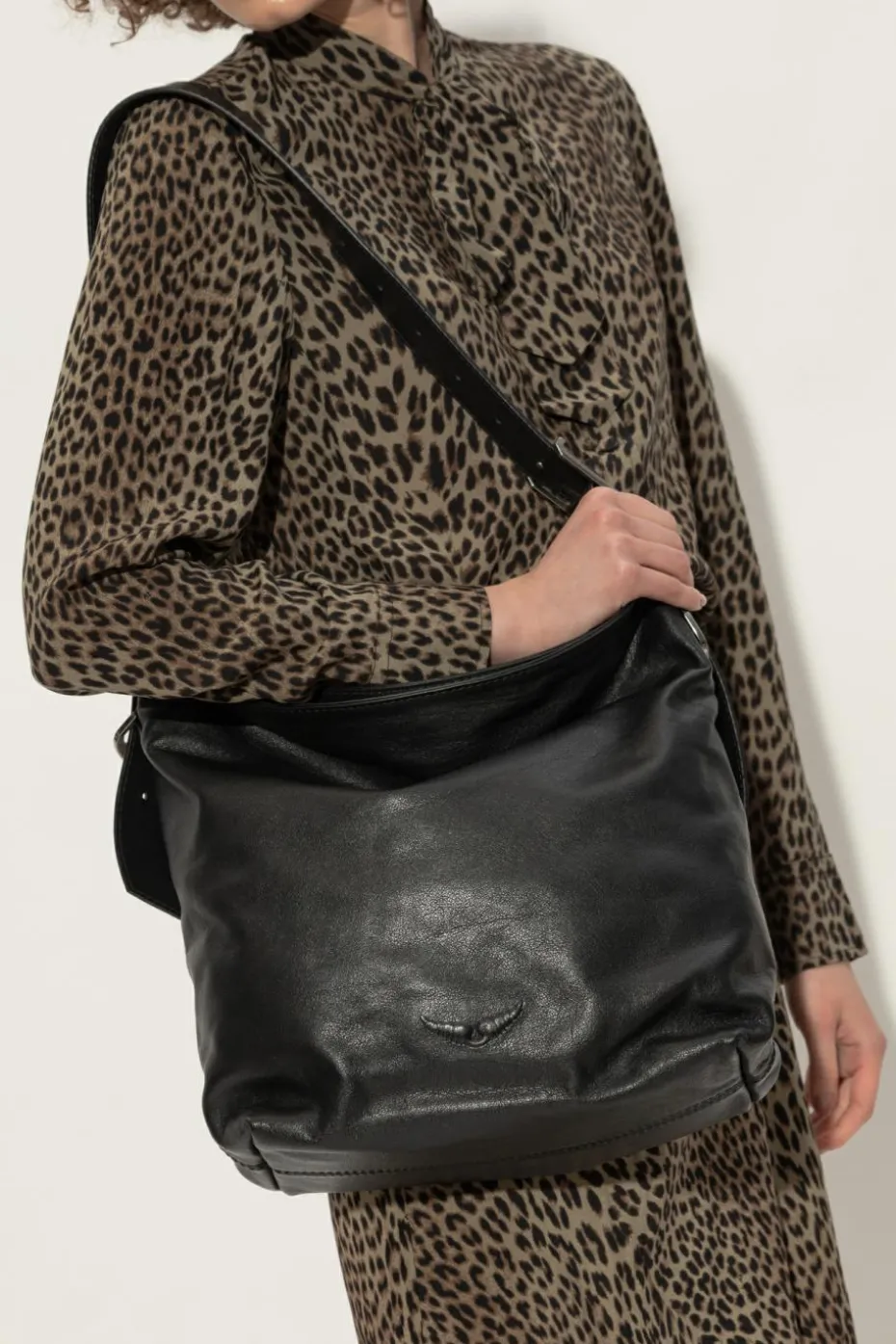 Zadig & Voltaire BLACK Shoulder bag "Jane"