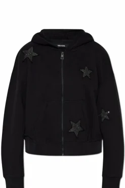 Zadig & Voltaire BLACK Sweatshirt "Mia"