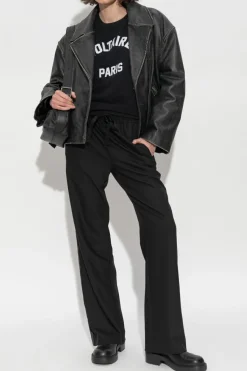 Zadig & Voltaire BLACK T-shirt "Alys"