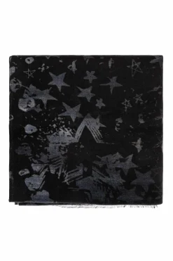 Zadig & Voltaire BLACK Woolen scarf