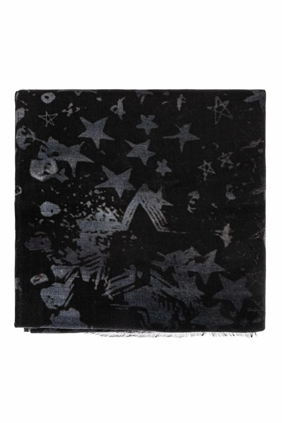 Zadig & Voltaire BLACK Woolen scarf