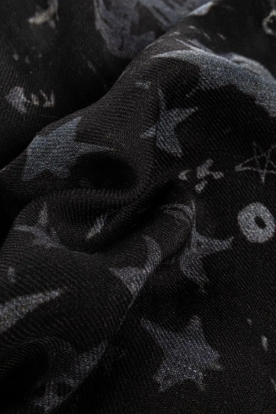 Zadig & Voltaire BLACK Woolen scarf