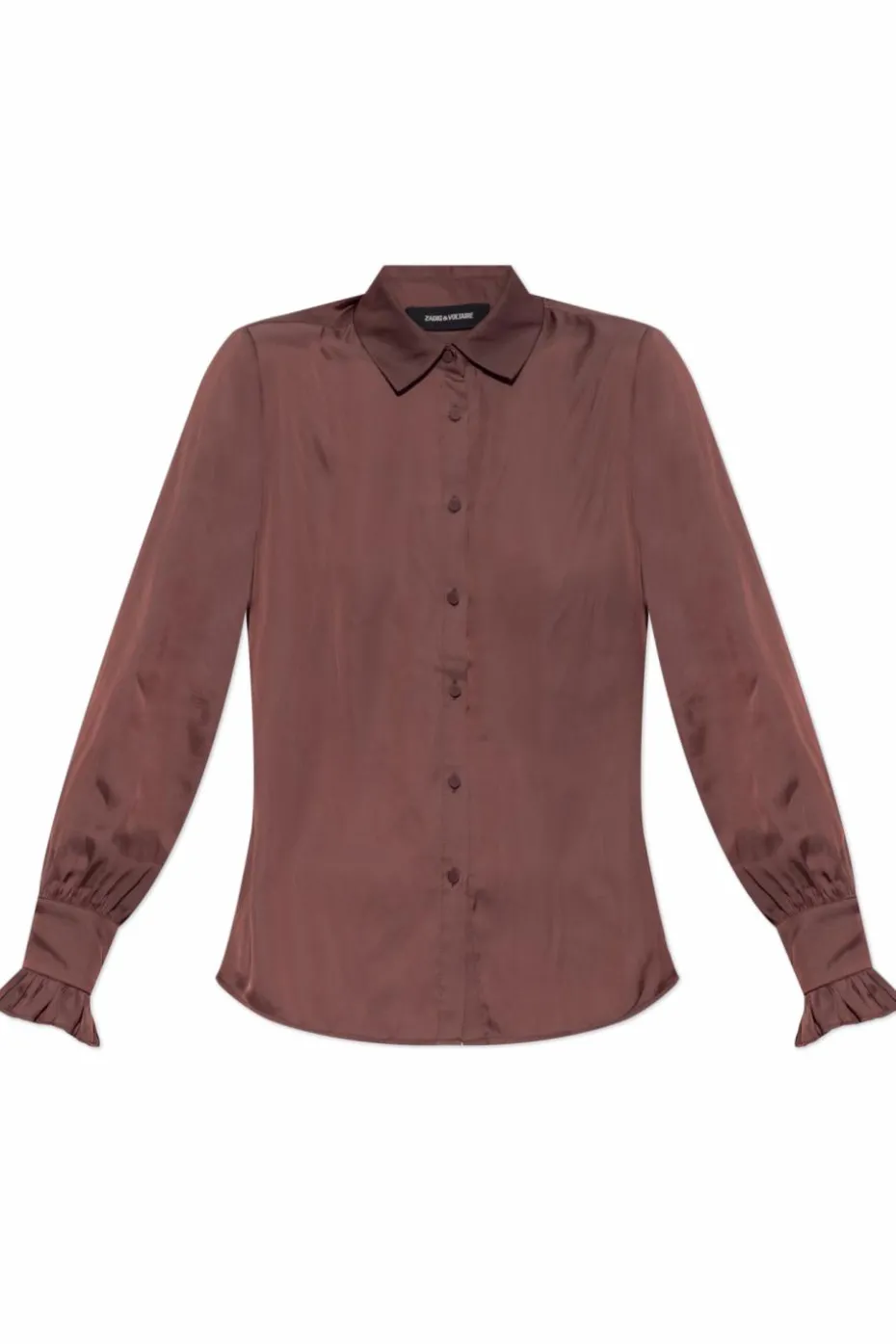 Zadig & Voltaire BROWN 'Thely' shirt