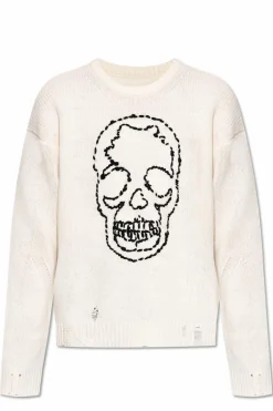 Zadig & Voltaire cream Sweater `Marko`